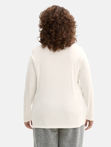 Tom Tailor Women + Shirt in White