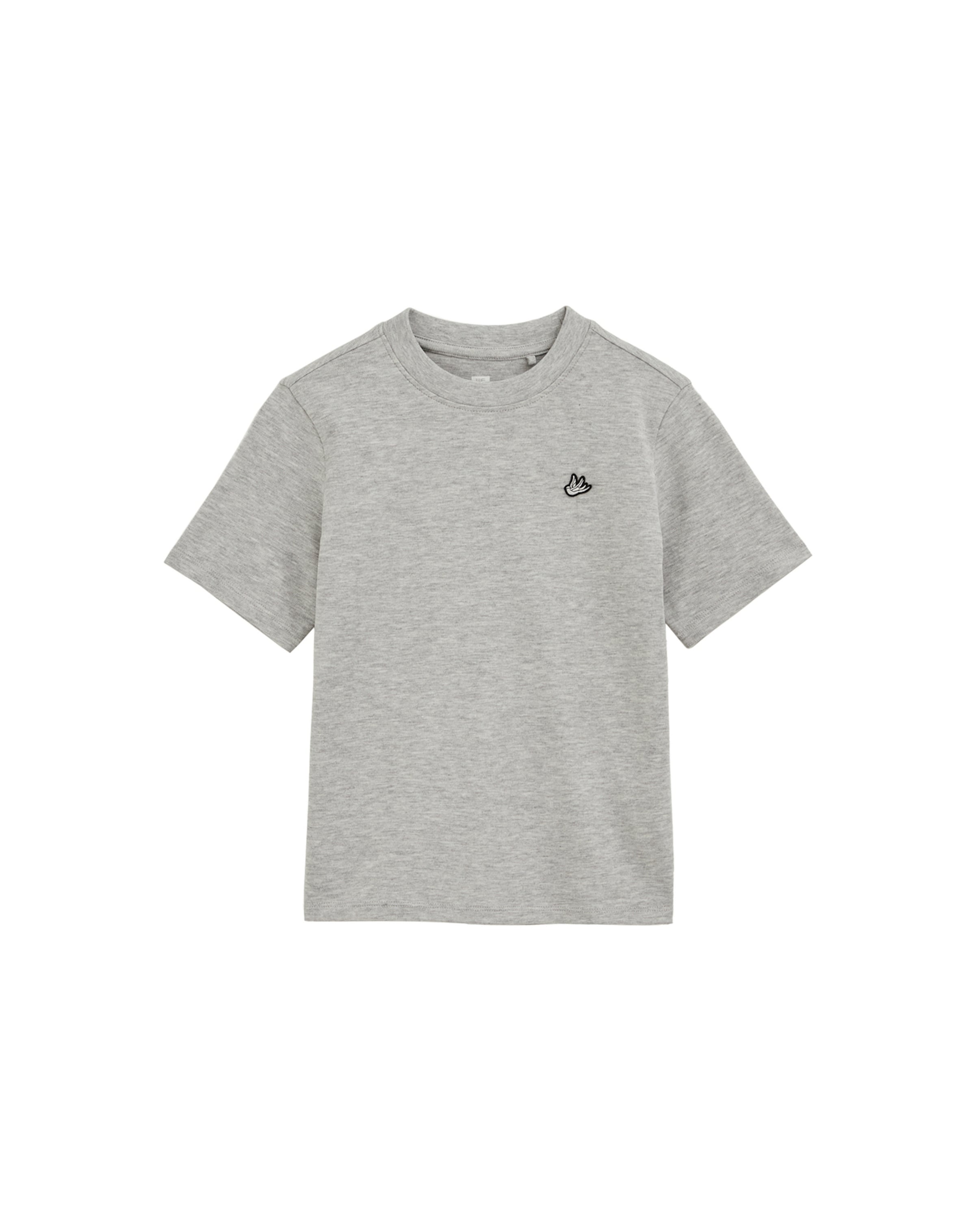 WE Fashion T-shirt i grå: framsida