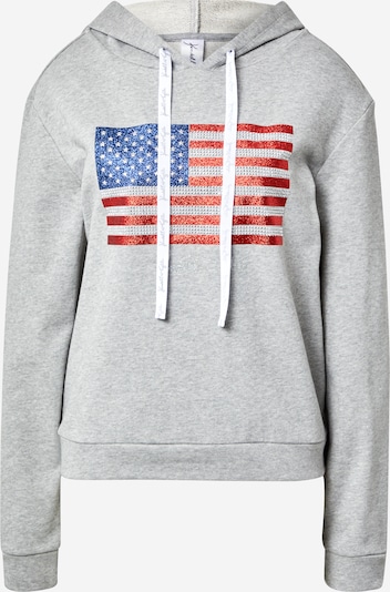 KENDALL + KYLIE Sweatshirt in blau / grau / rot, Produktansicht