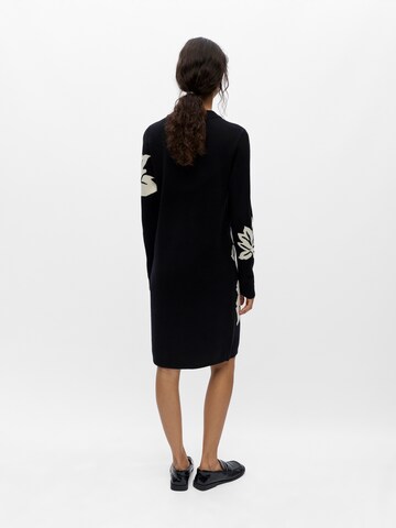 OBJECT Knit dress 'OBJRAY' in Black