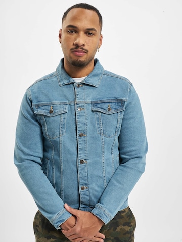 Coupe regular Veste mi-saison 'Kash' Denim Project en bleu : devant