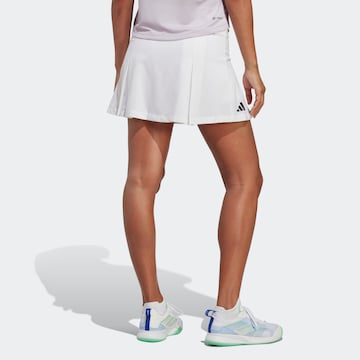 ADIDAS PERFORMANCE Sports skirt 'Club Pleated' in White