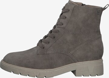 s.Oliver Lace-Up Ankle Boots in Grey