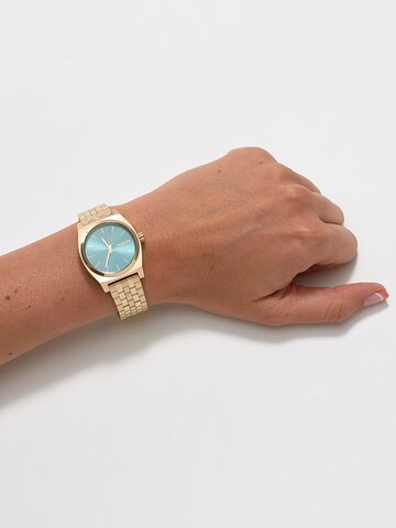 Nixon - Reloj analógico 'Teller' en oro