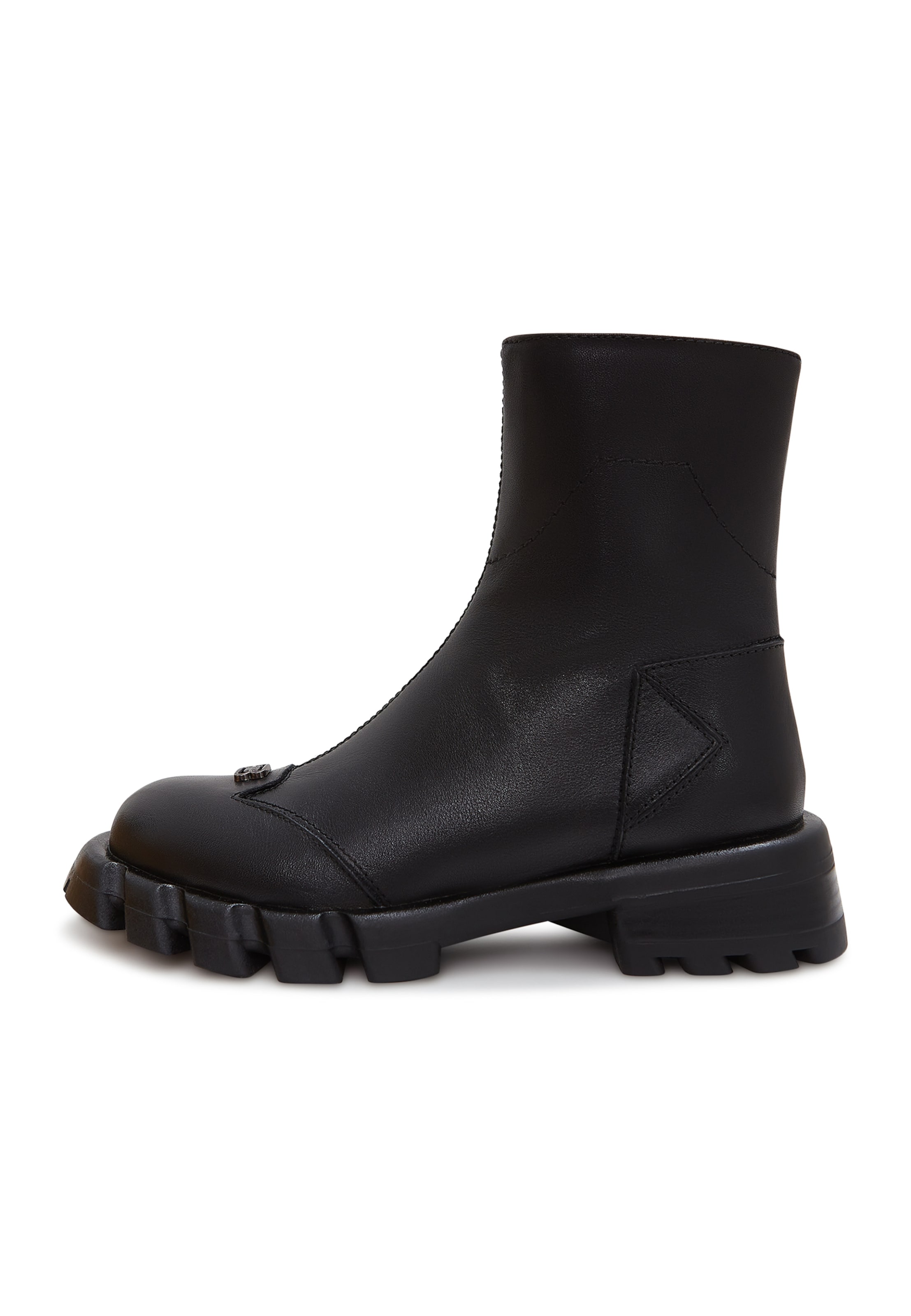 CESARE GASPARI Ankle boots in Black: front