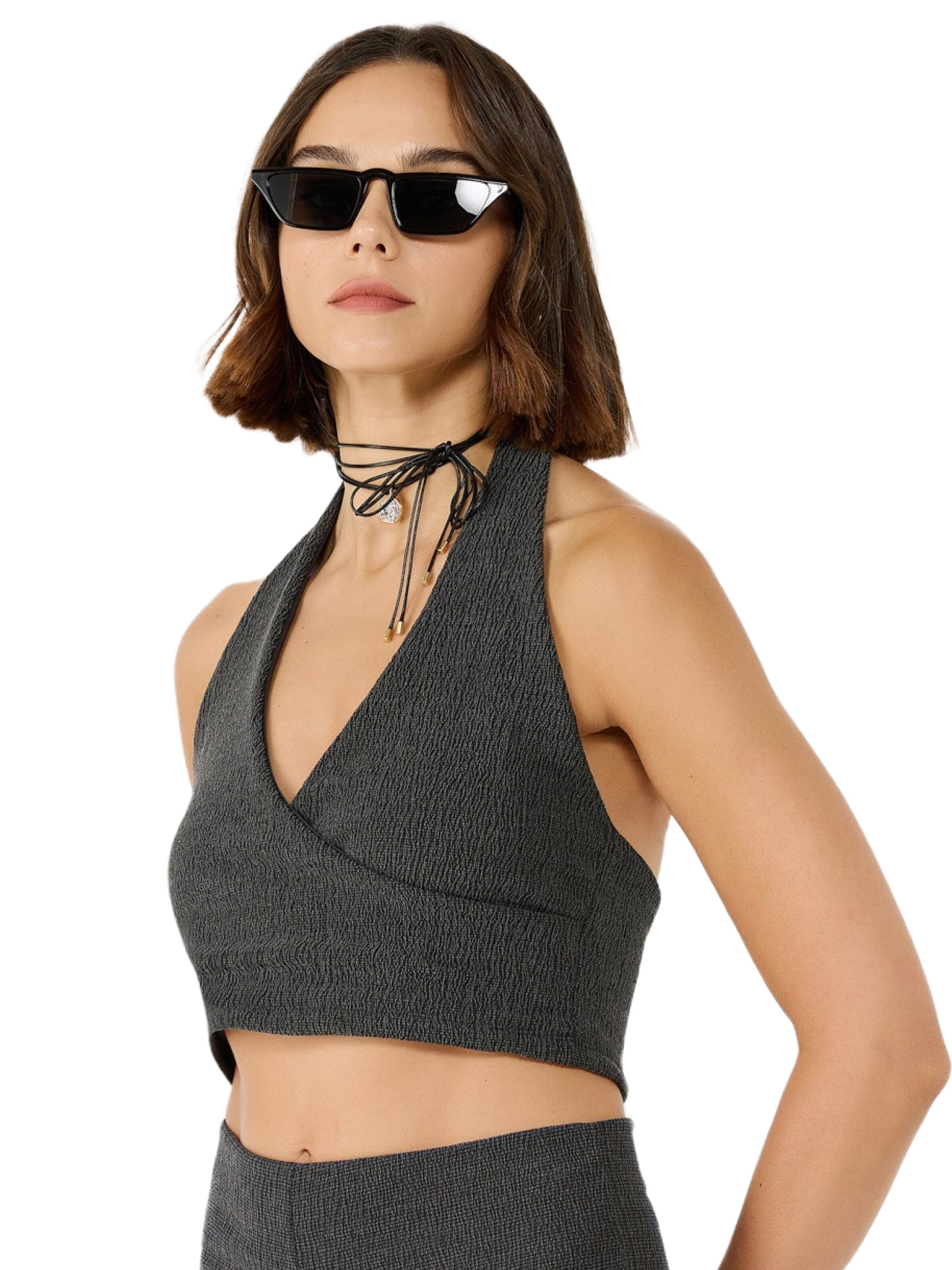 No Matter What T-Shirt in Grau