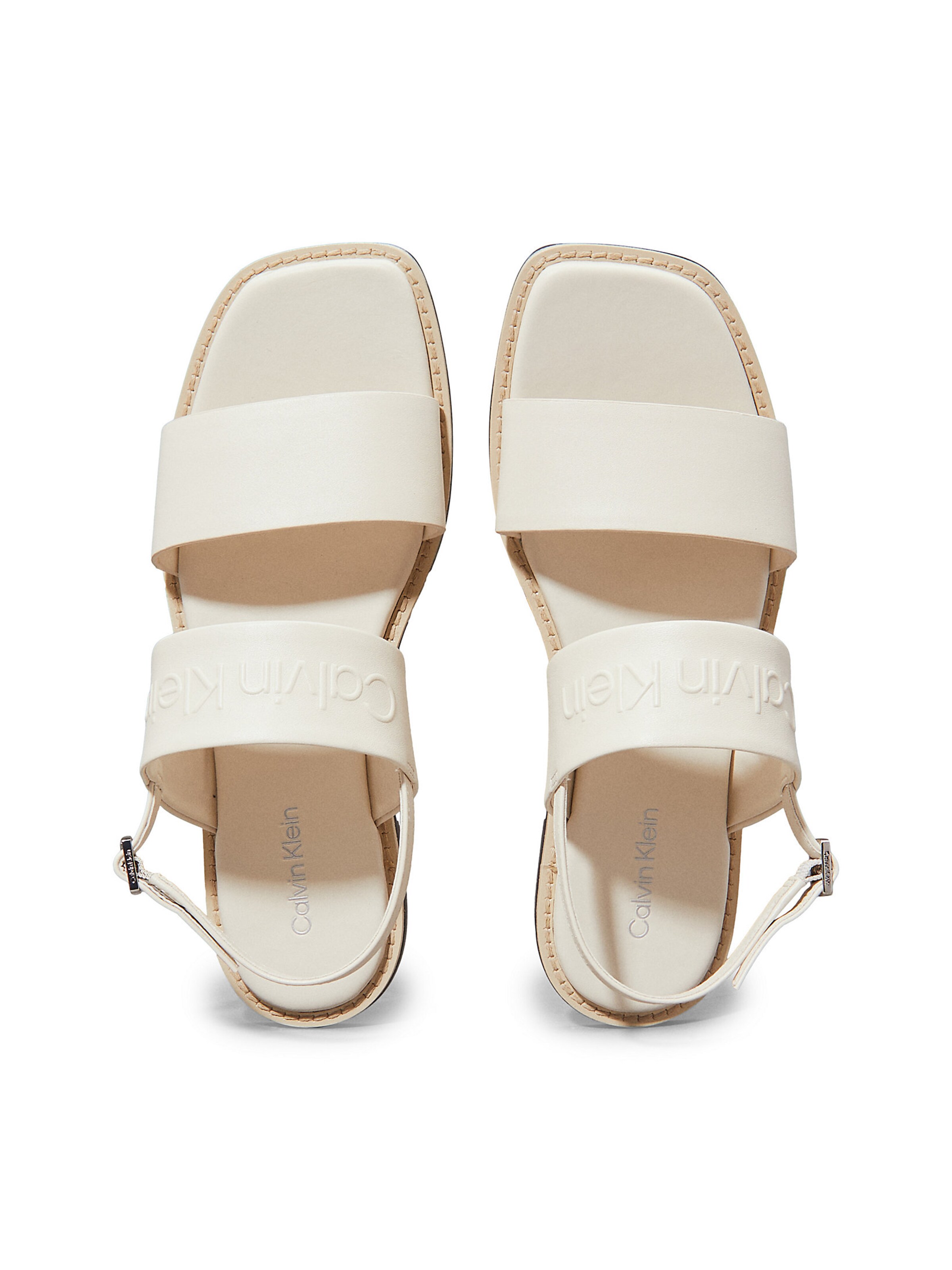 Calvin Klein Sandaal in Beige