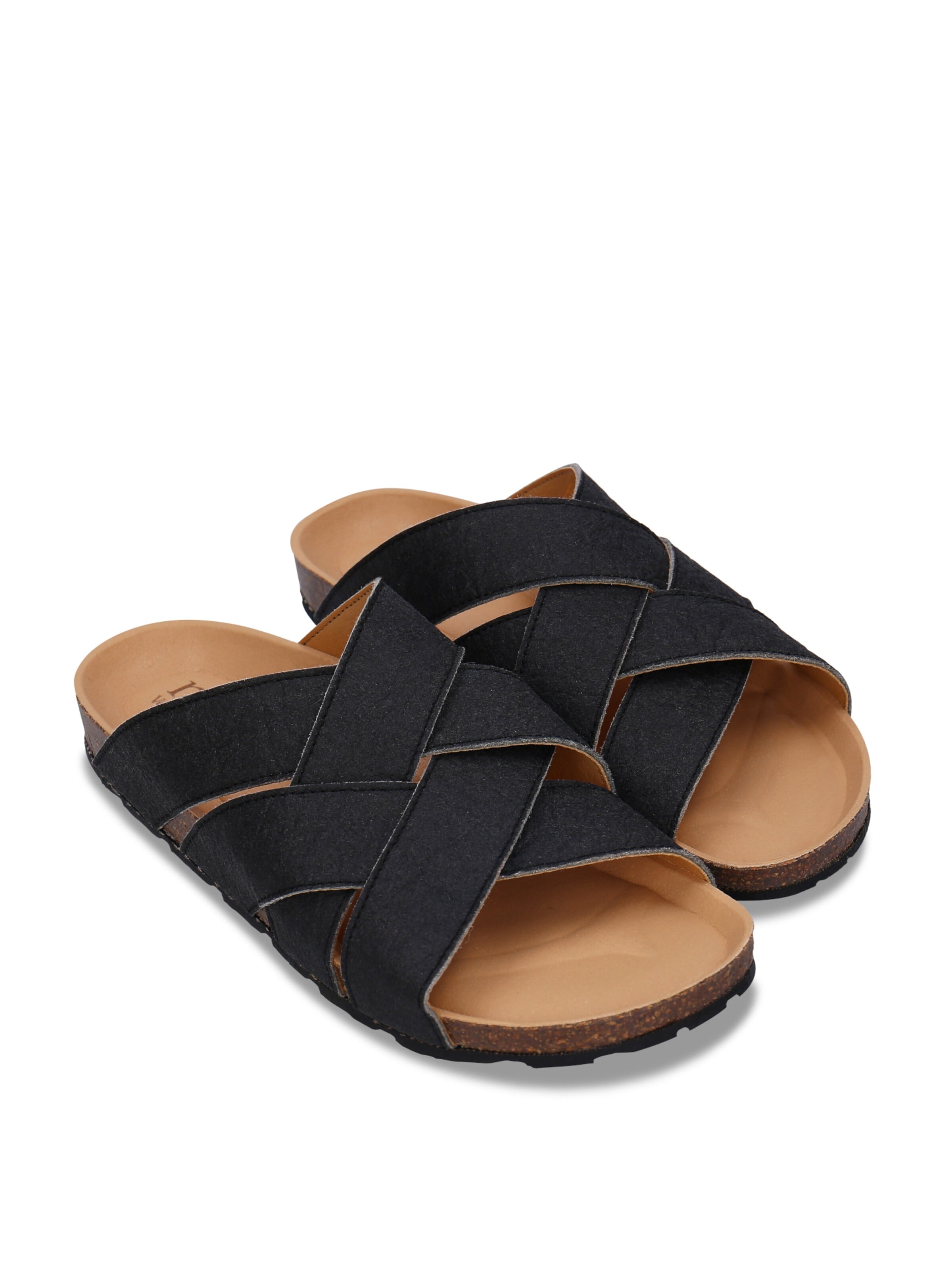nae Vegan Shoes Pantofle 'TANNA' – černá