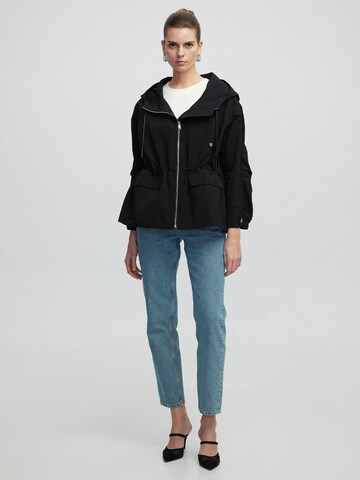 Ipekyol Between-seasons coat in Black