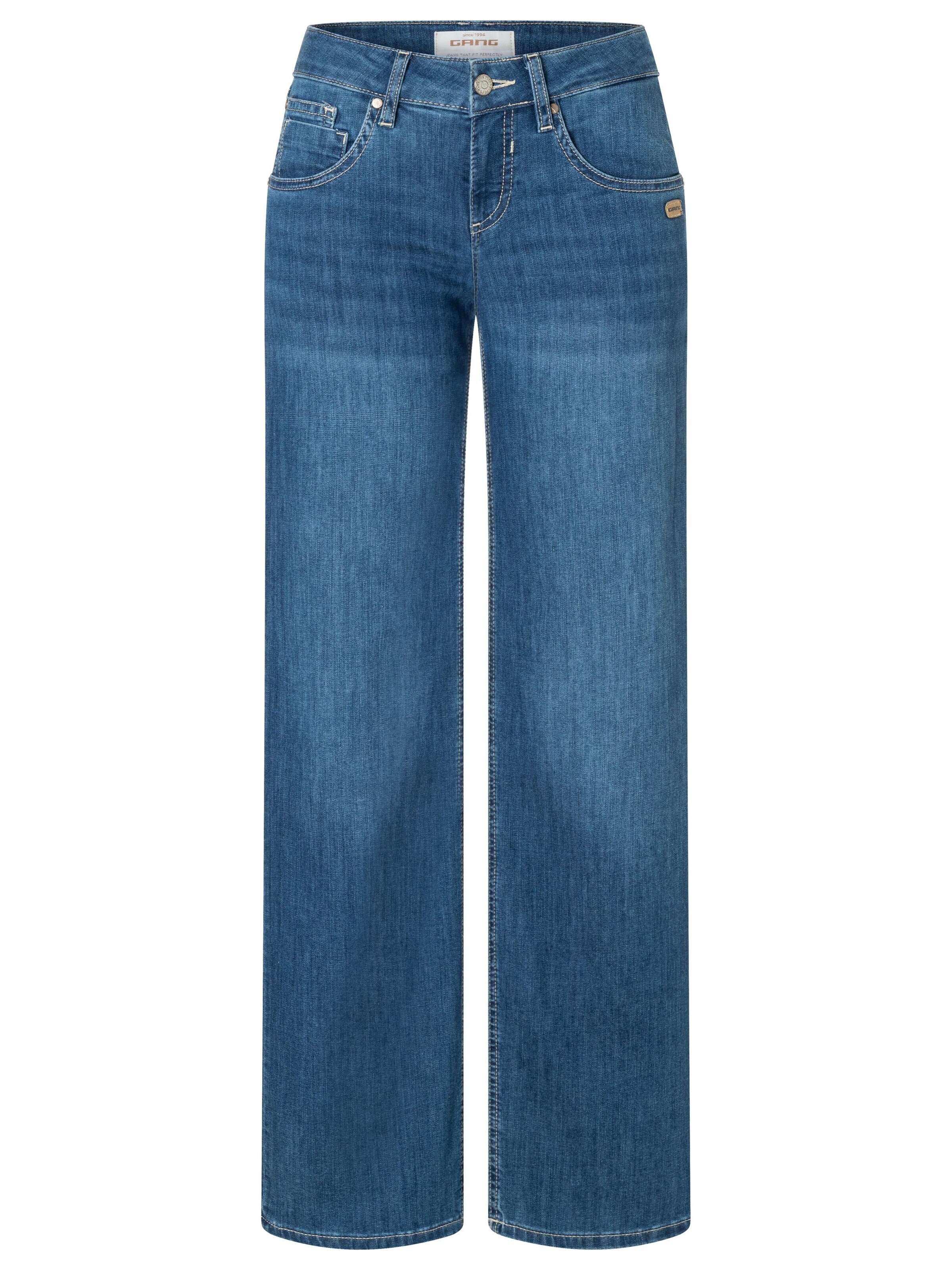 Loosefit Jean '94RIVER' Gang en bleu : devant