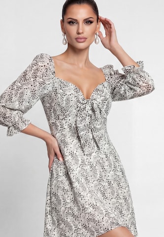 Robe d’été 'Festive' faina en blanc