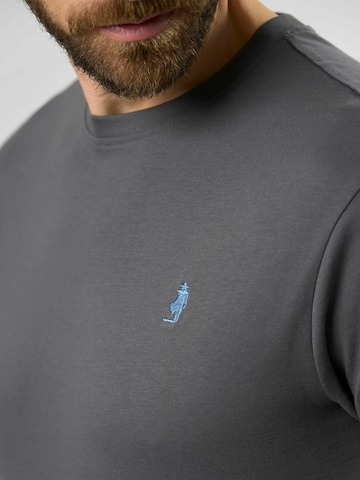 Coupe regular T-Shirt 'Texas' MCS en gris