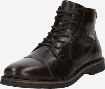 bugatti Lace-Up Boots 'Caj' in Brown: front