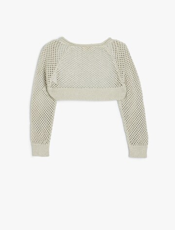 Koton Knit cardigan in Grey