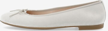 Bianco Ballet Flats 'MADISON' in White: front