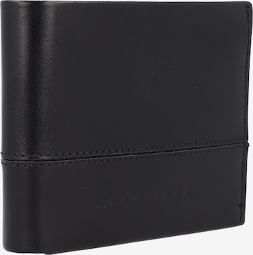 The Bridge Wallet 'Damiano' in Black