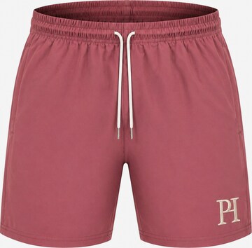 PADIJO - Bermudas 'PH Swimshort Adult Brown' en rojo: frente