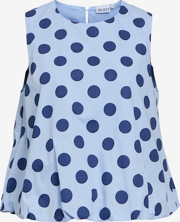 Top di OBJECT in blu: frontale