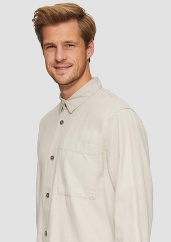 Regular fit Camicia di s.Oliver in beige