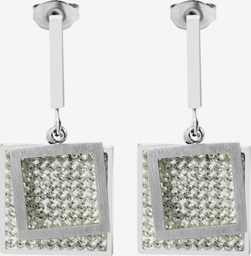 Akzent Earrings 'Almendra, langlebig' in Silver: front