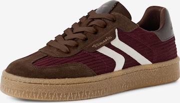 Sneaker bassa di Tamaris in marrone: frontale