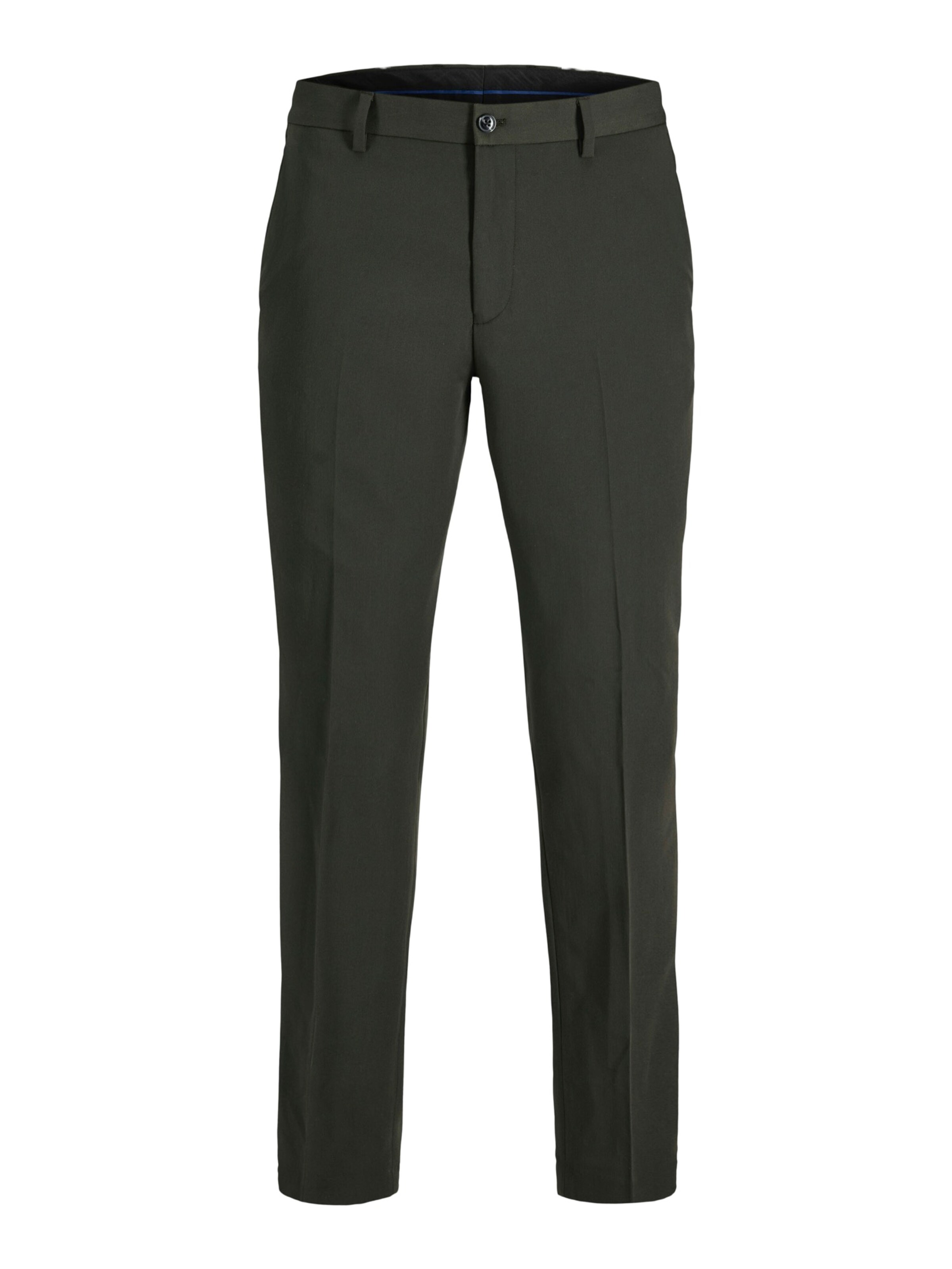 JACK & JONES Παντελόνι με τσάκιση 'JPRFranco' σε πράσινο: μπροστά