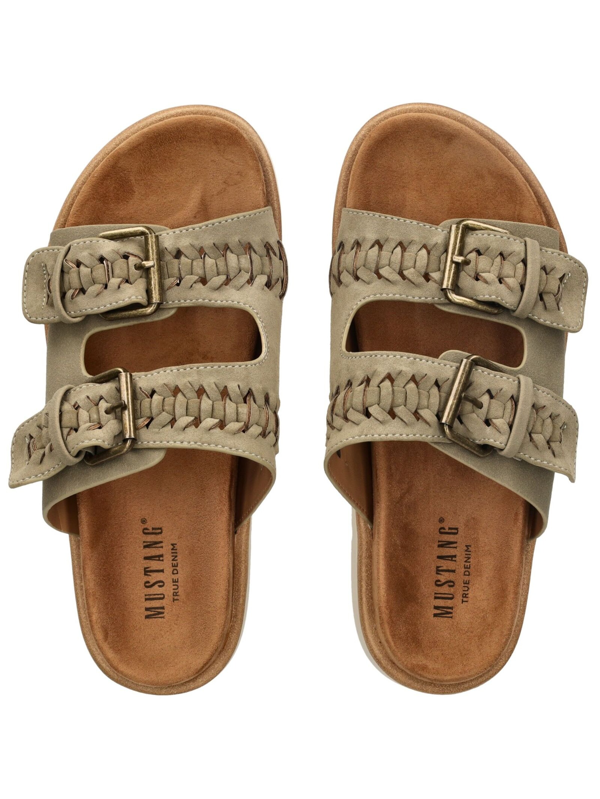 MUSTANG Mules in Green