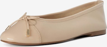 Ballerines Dune LONDON en beige : devant
