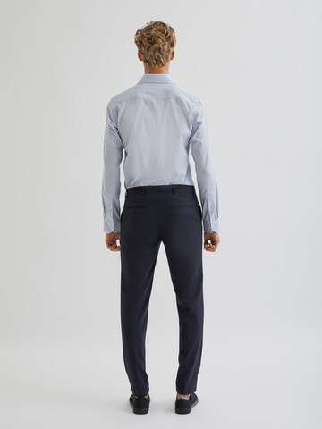 Bertoni Slim Fit Hemd 'Dennis' in Blau