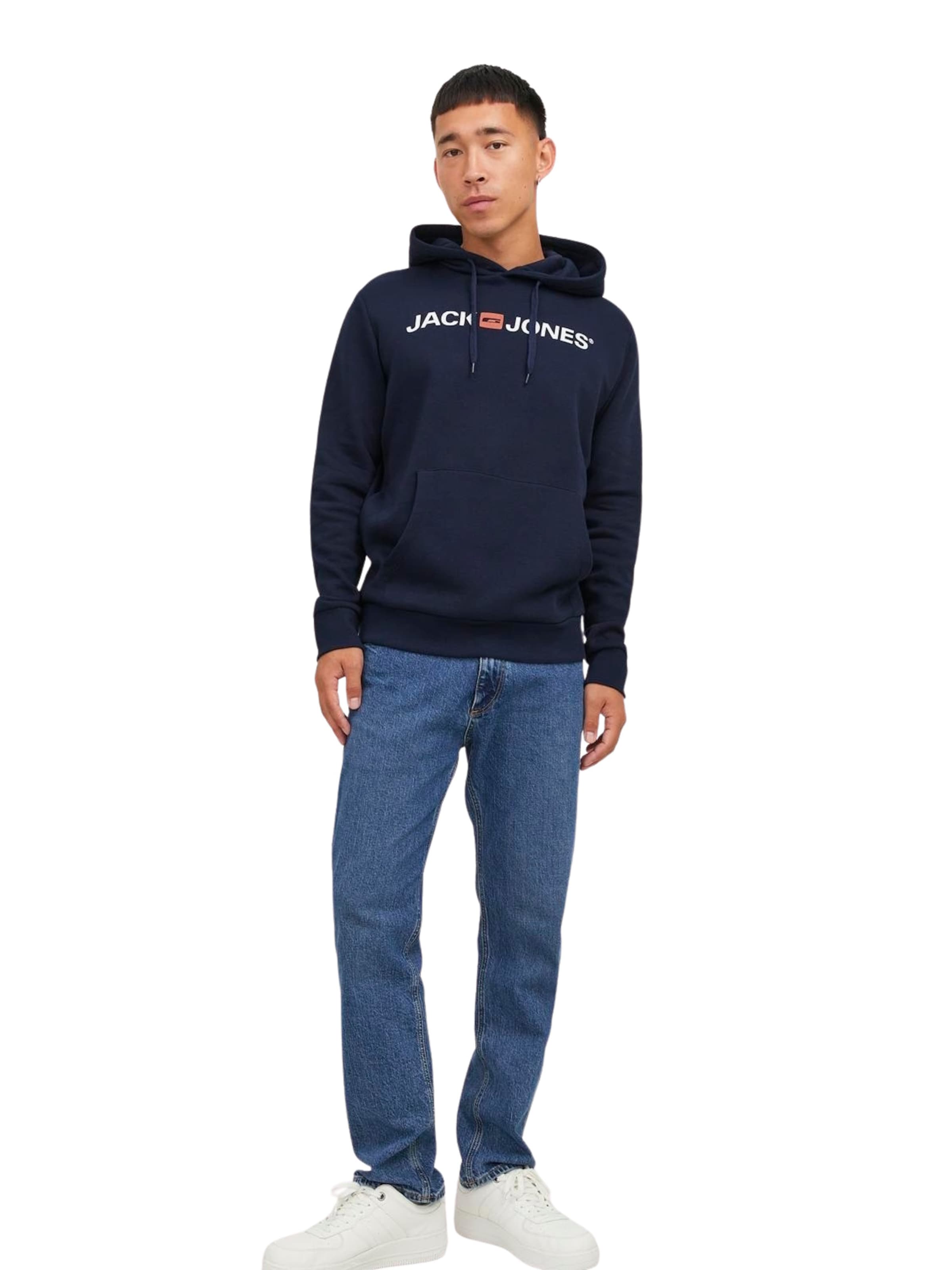 JACK & JONES Sweatshirt 'Marco Bowie' in Blue