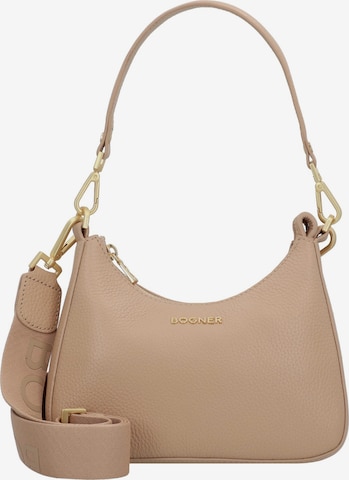 BOGNER - Mala de ombro 'Walli Odette' em castanho: frente