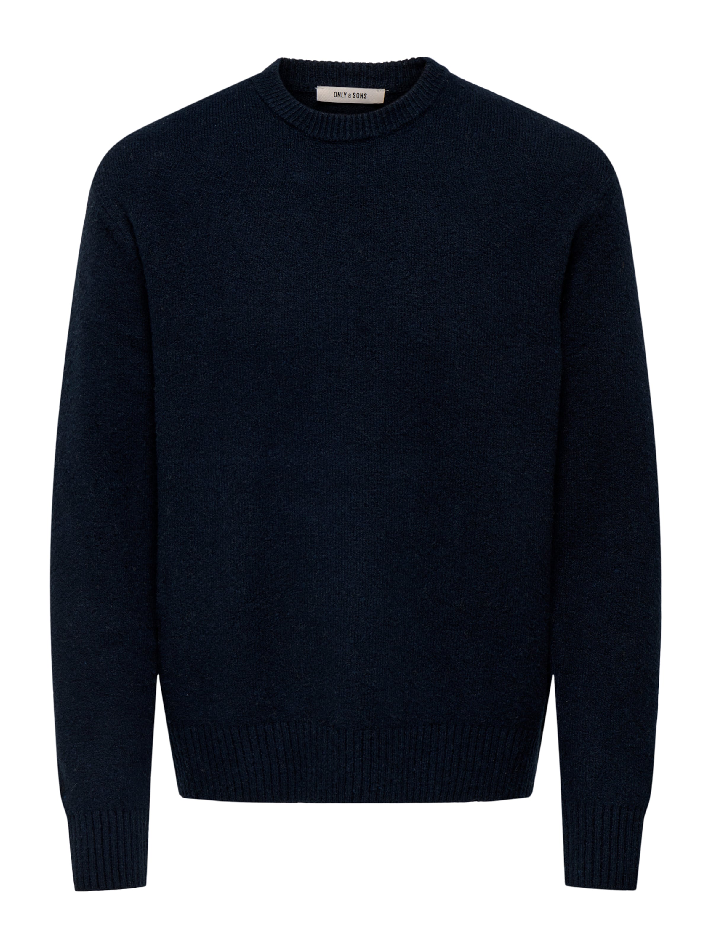 Only & Sons Pull-over 'ONSJAMES' en bleu nuit, Vue avec produit