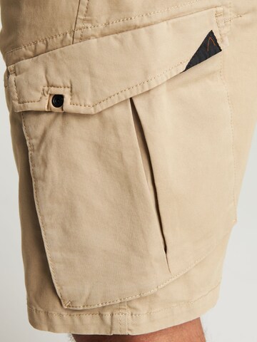 CHASIN' Regular Cargo trousers 'Riot.S Gamma' in Beige
