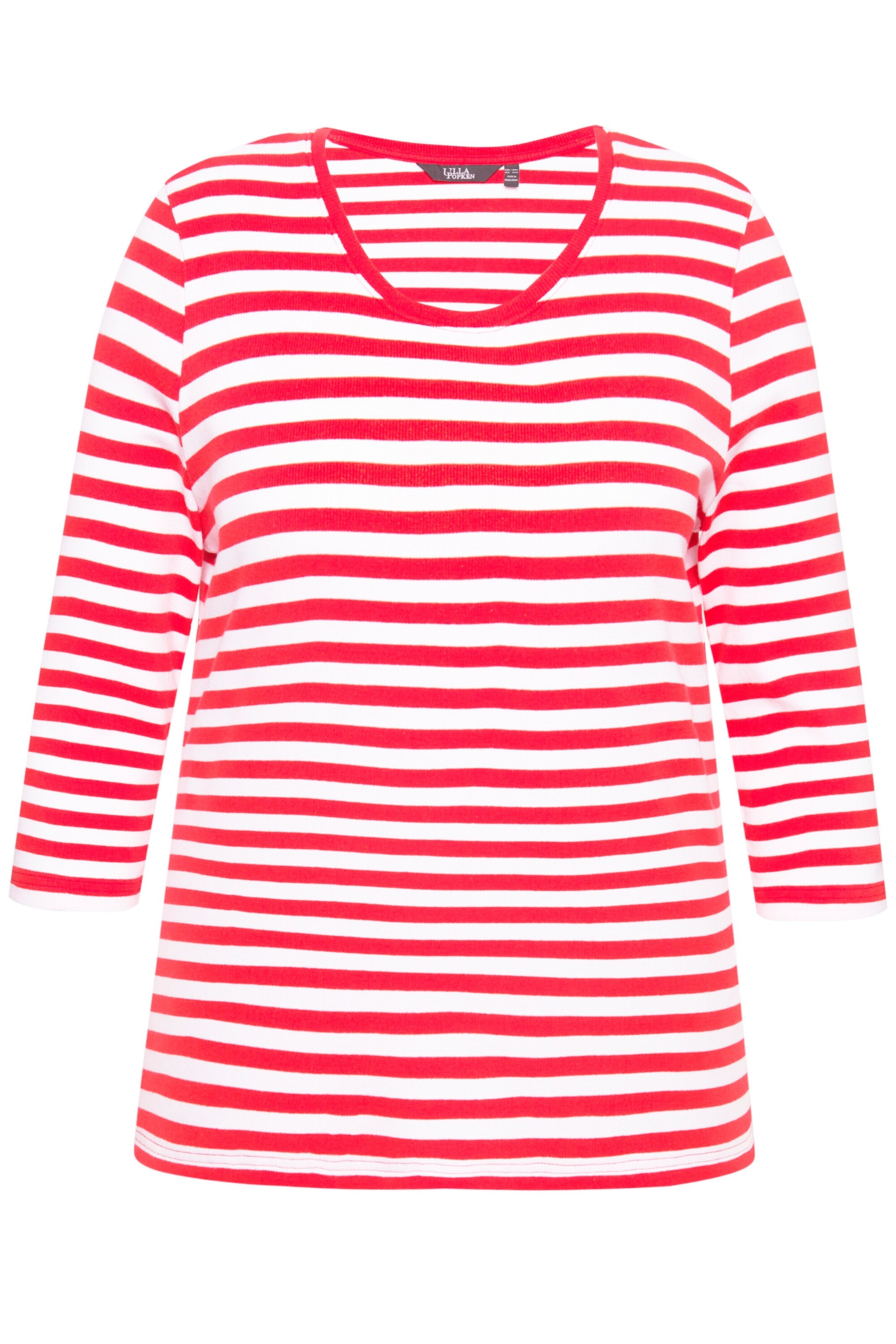 Ulla Popken Shirt in Rot: Vorderseite