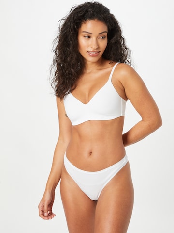 SCHIESSER T-shirt Bra in White