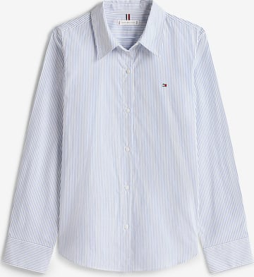 Chemisier TOMMY HILFIGER en bleu : devant