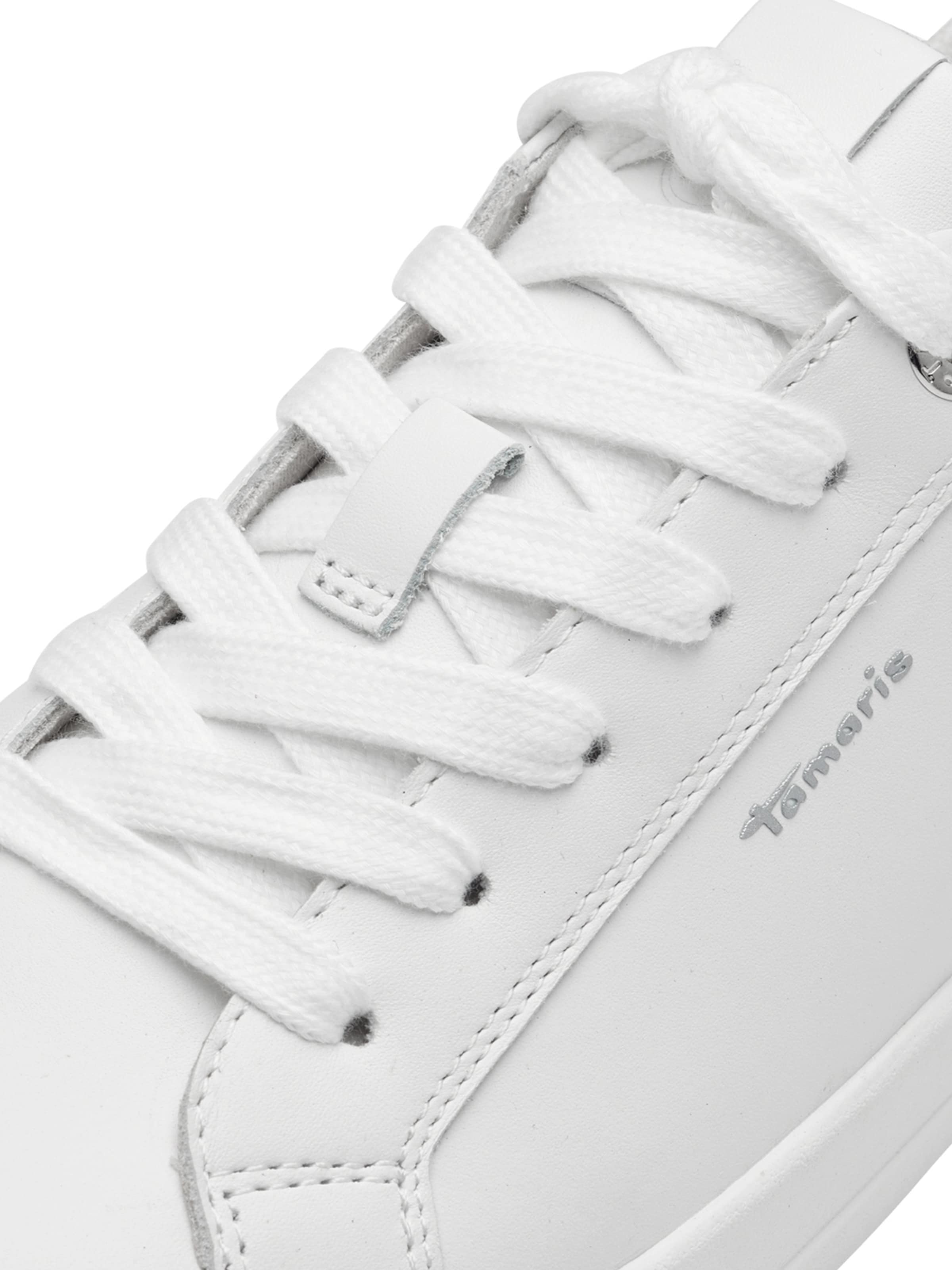 Tamaris Platform trainers in White
