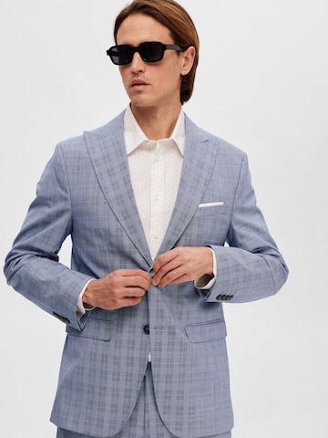 SELECTED HOMME Slim Fit Blazer 'Ryde' i blå