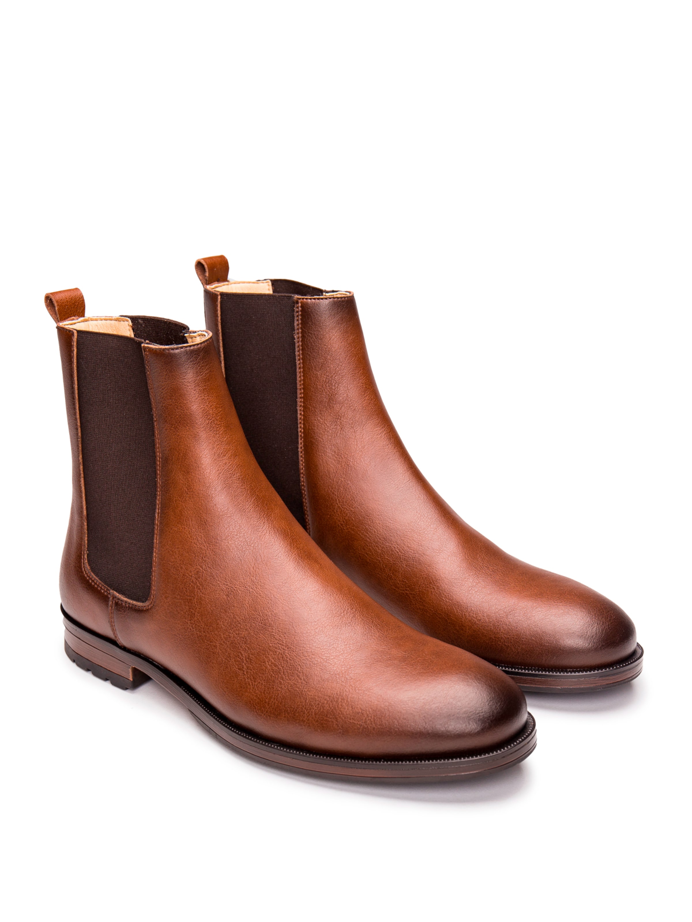 Chelsea Boots 'BASTI B' nae Vegan Shoes en marron