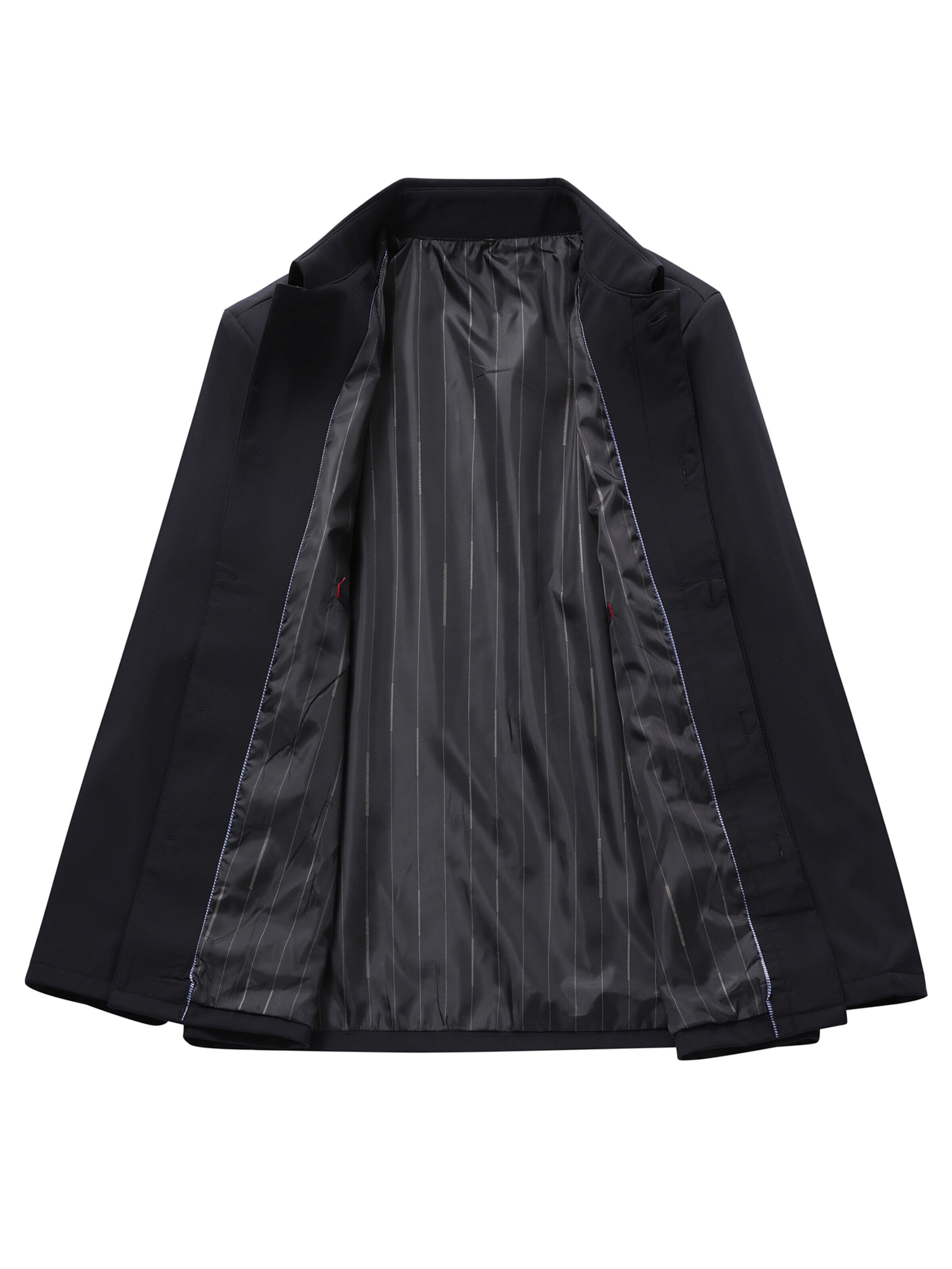 ALLTHEMEN Between-Season Jacket 'Wolkenzug' in Blue