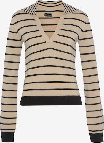 BRUNO BANANI Pullover in Beige: predná strana