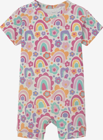 NAME IT Sparkdräkt/body 'VANDORA' i beige: framsida