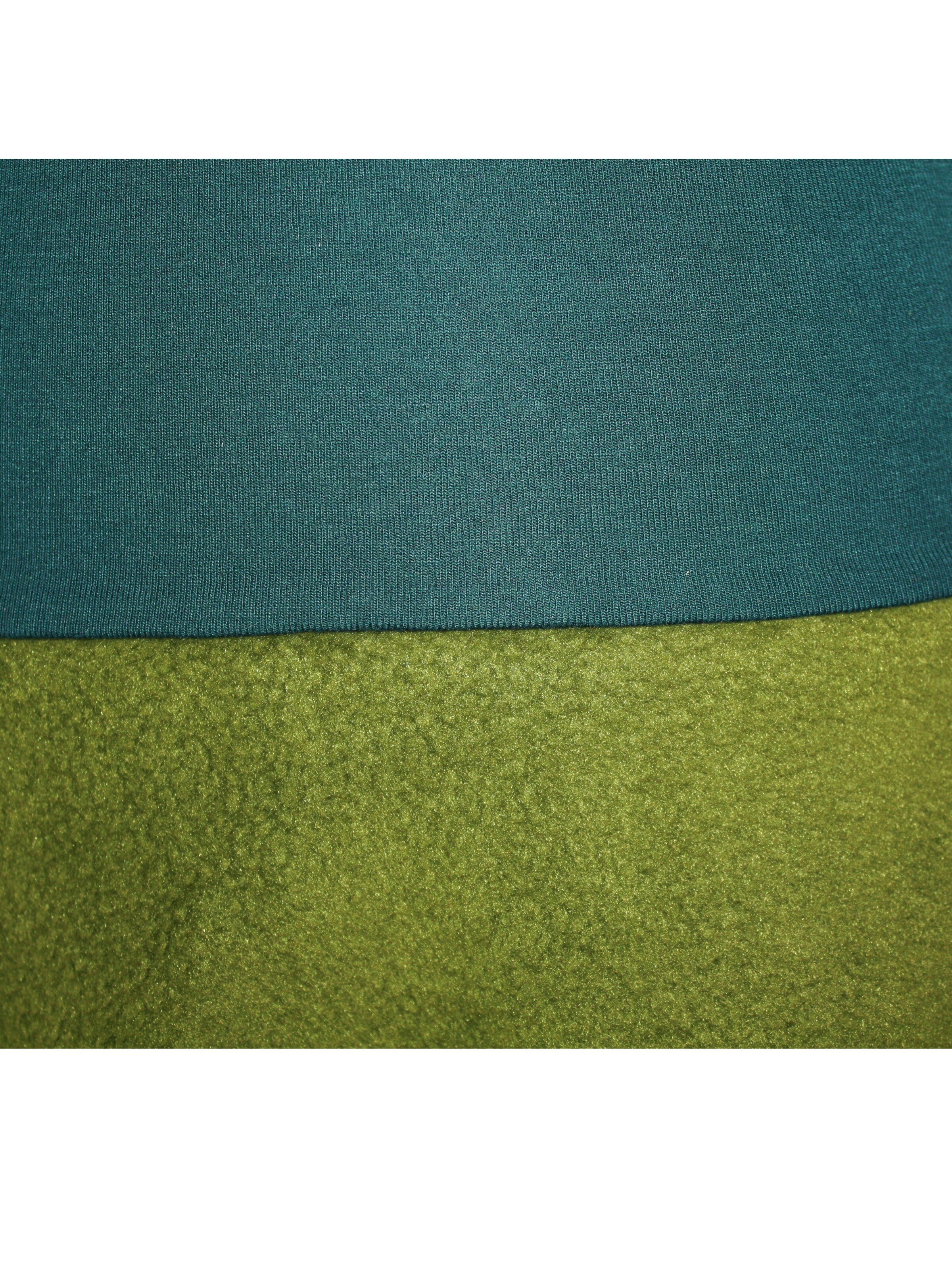 dunkle design Rock 'A-Linie Fleece'‌‌‌‌‌ in Grün