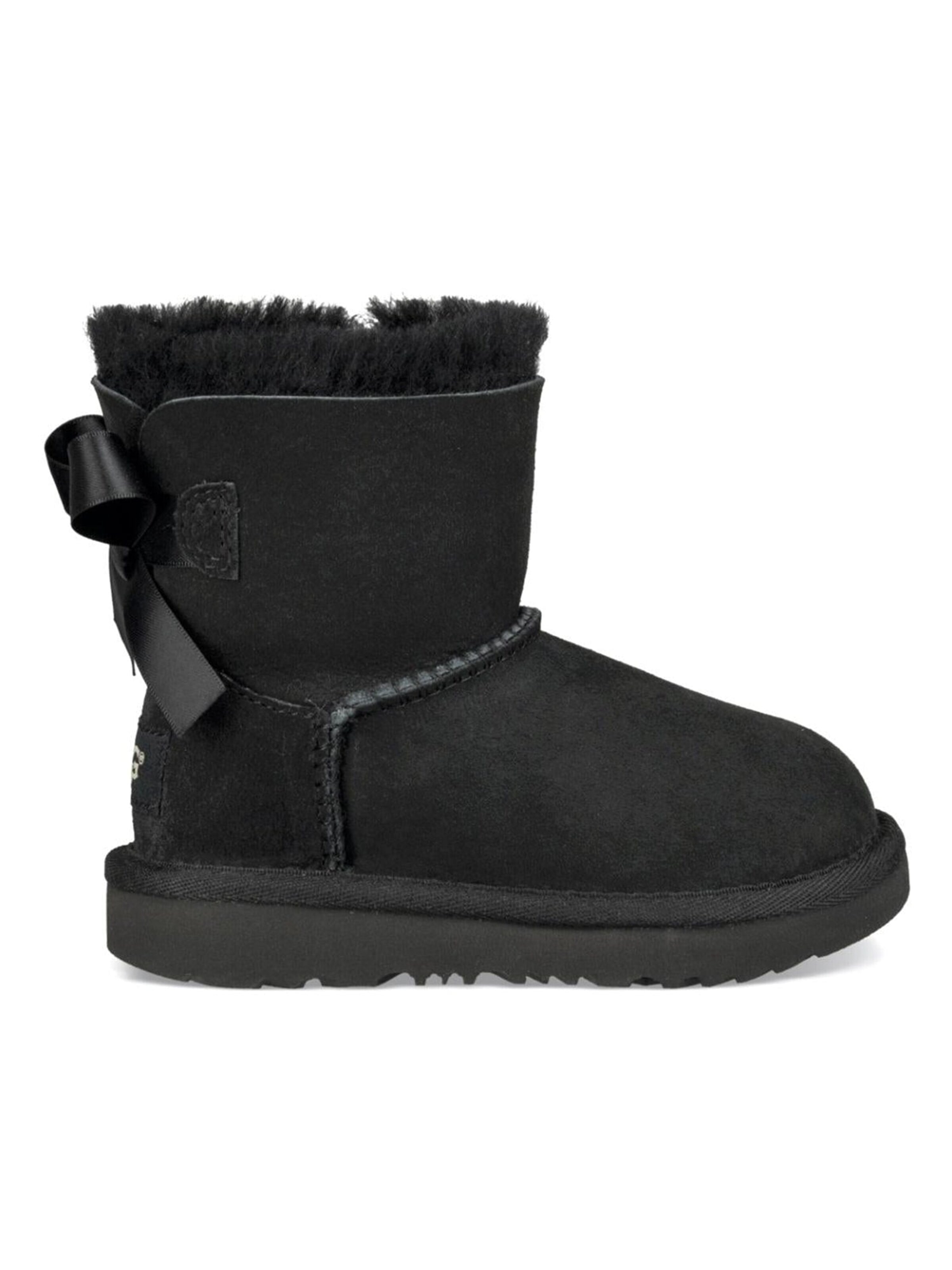 UGG Boots 'Kids Mini Bailey Bow II Black Boots' in 28,5 in Black, Item view