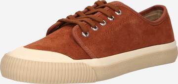 POMPEII Sneakers laag 'KIRAN' in Bruin: voorkant