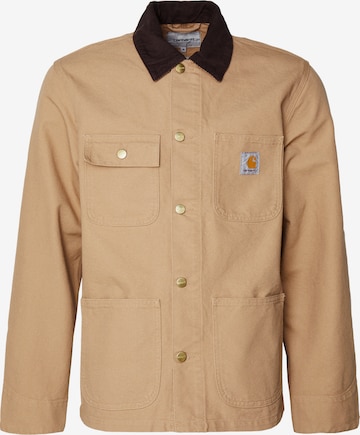 Carhartt WIP Tussenjas 'Michigan' in Bruin: voorkant