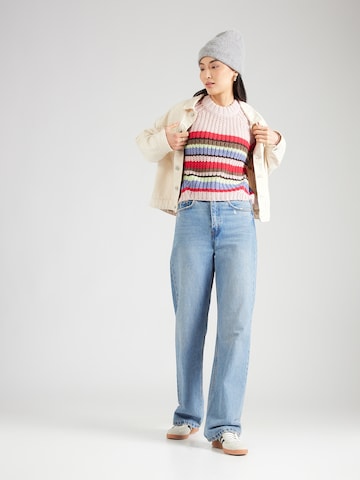 Pull-over 'JXKELLY' JJXX en violet : devant