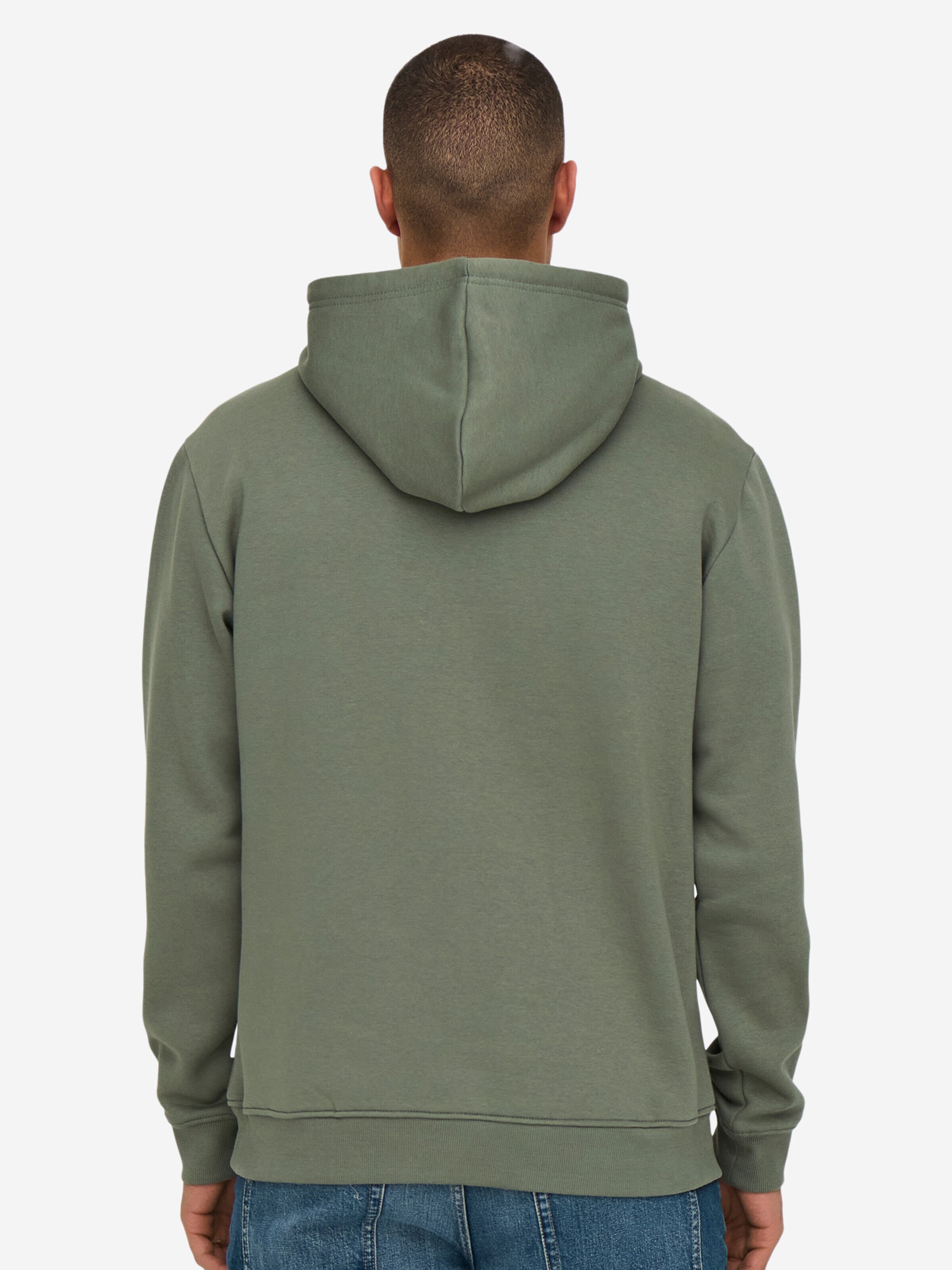 Only & Sons Sweatshirt 'Connor' in Grey