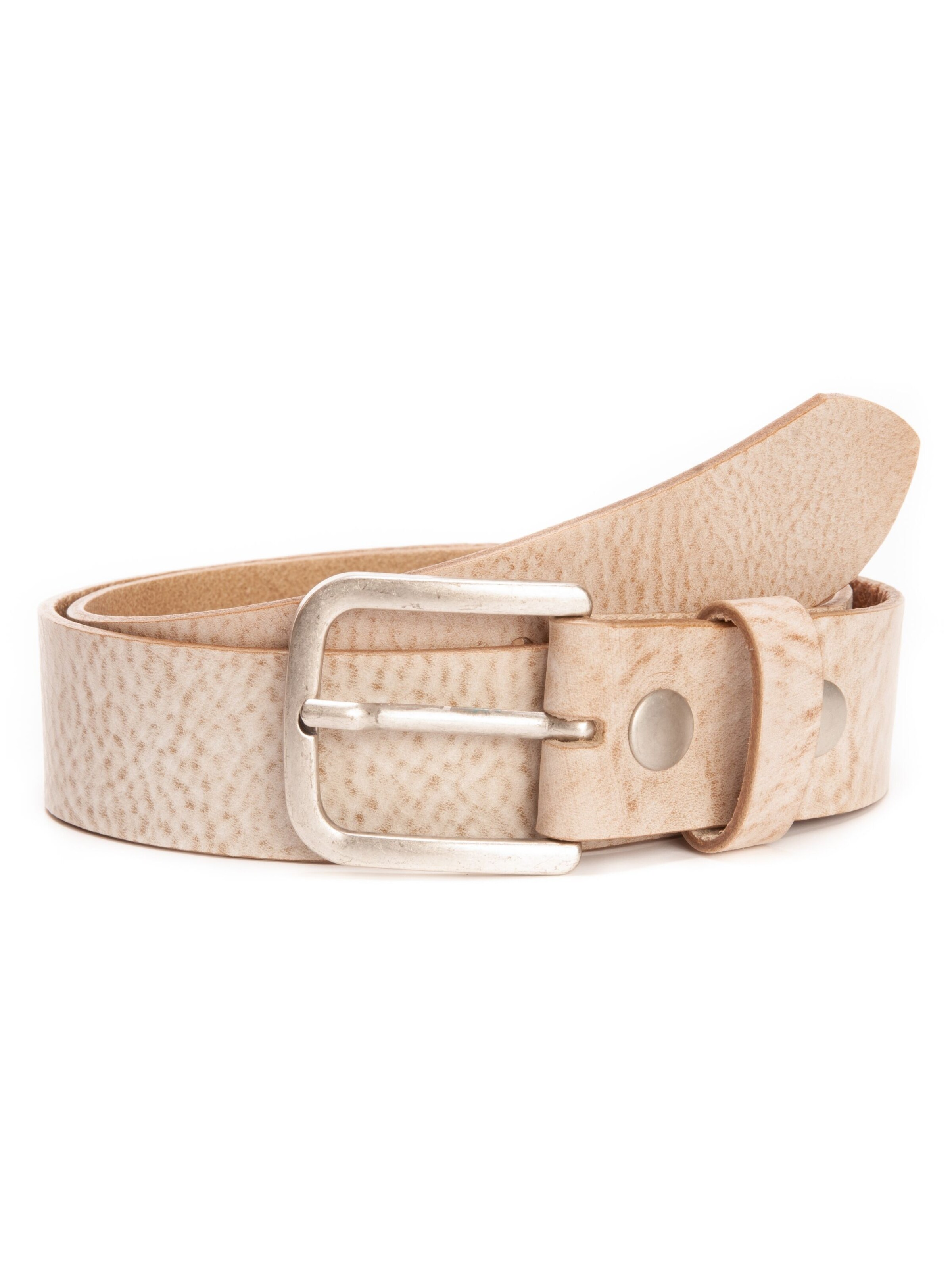 BA98 Gürtel in Beige: Vorderseite