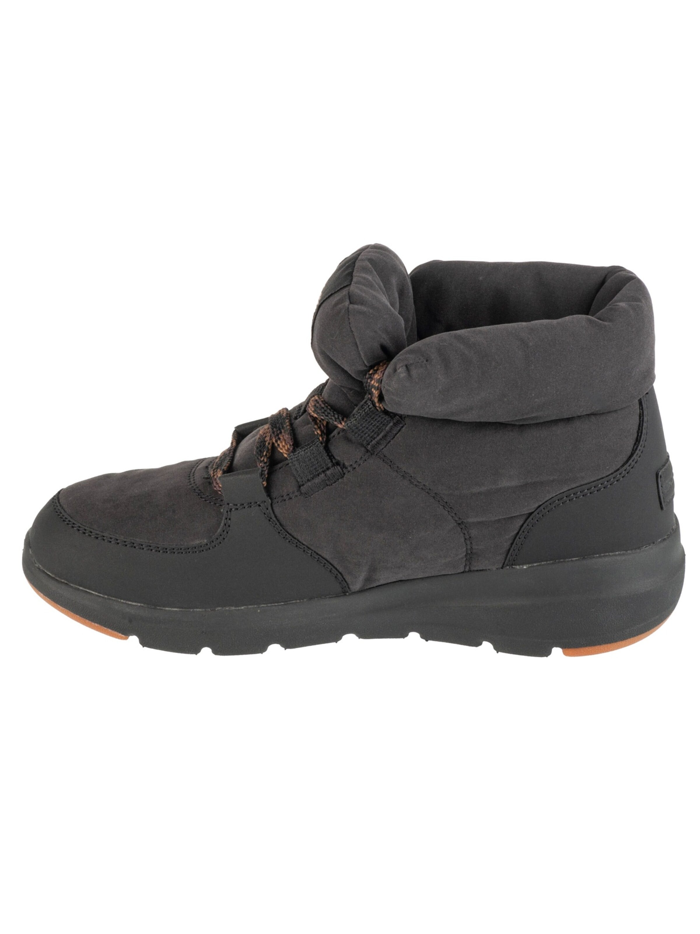 SKECHERS Lace-up boot 'Glacial Ultra - Trend Up' in Black